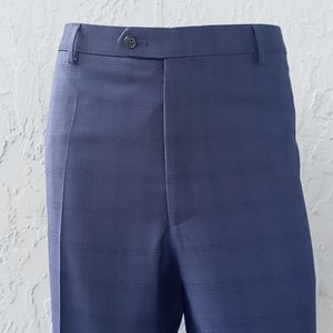 Paulo Solari Men's Luxury Trouser (Flat Front)